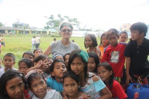 Claire at Sagkahan School Tacloban small