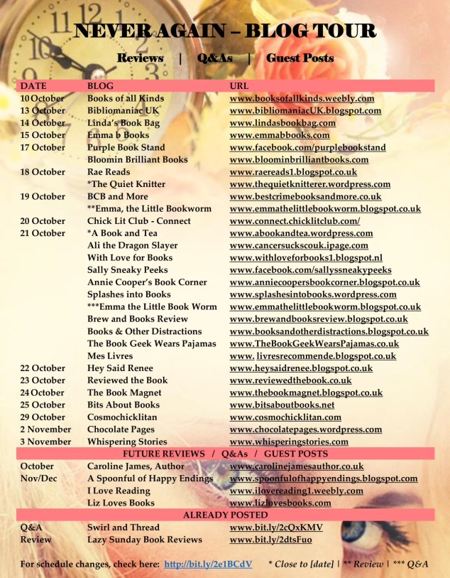 never-again-by-nicky-clifford-blog-tour