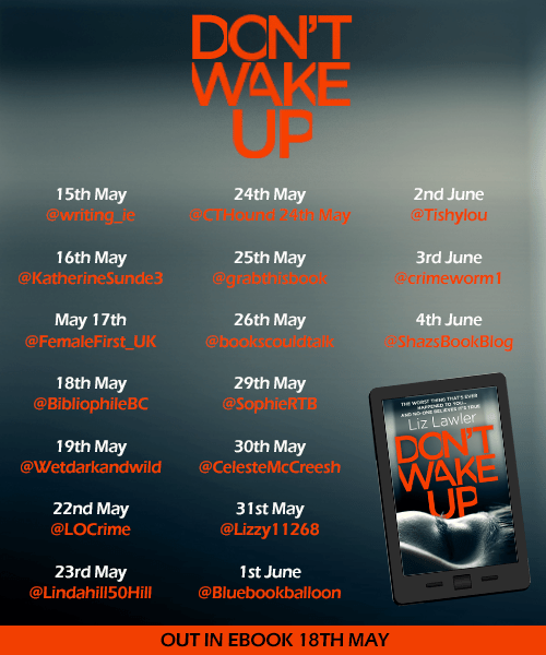 Dont Wake Up Blog Tour Poster
