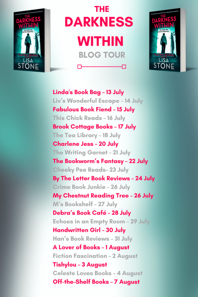 Darkness Within Blog tour banner