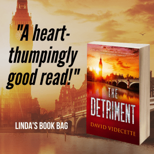 Linda book bag The Detriment quote