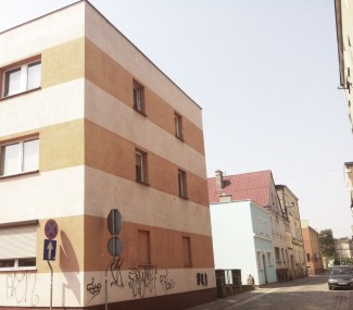 communist style apartments in the village where my grandmother lives