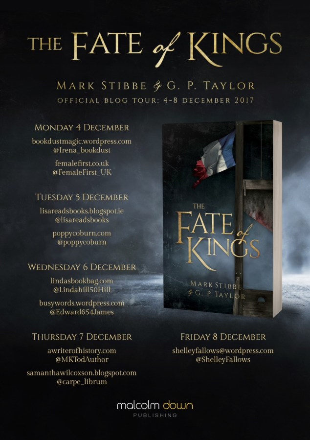 Fate of Kings - blog tour poster