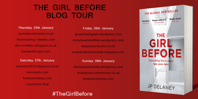 The Girl Before Blog Tour Jan 2018