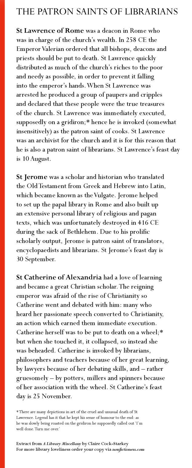 patron-saints-of-librarians-extract-library-miscellany