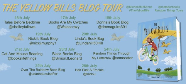 Yellow Bills Blog Tour Poster