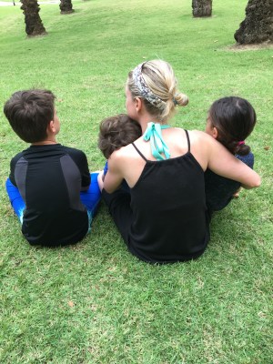 Rhiannon and kiddos