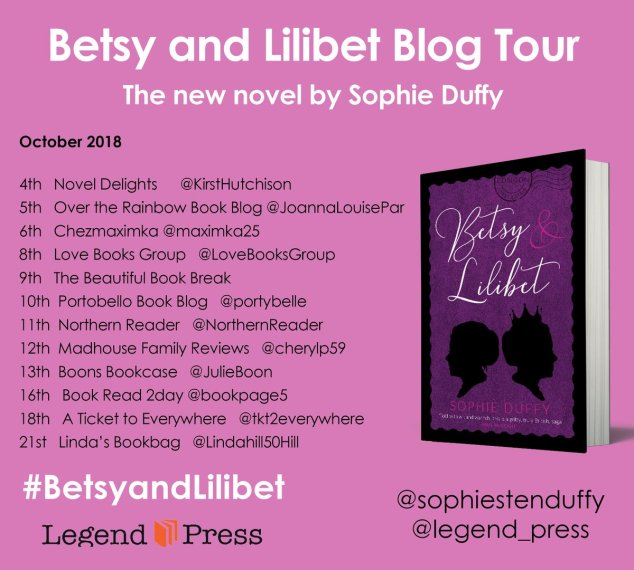 Betsy and Lilibet tour poster