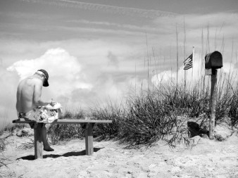 In Search of my Kindred Spirit Russell, flag, Kindred Spirit blkwht