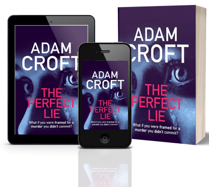 The Perfect Lie - Adam Croft - 3 3D book covers