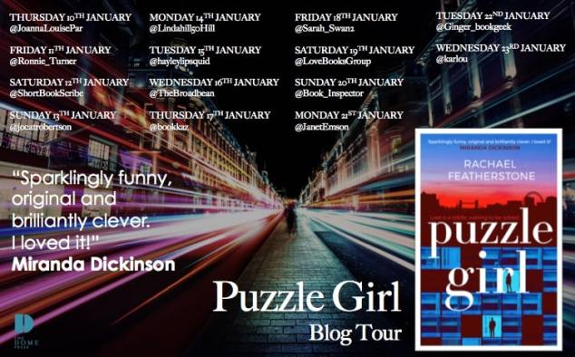 Puzzle Girl Blog Tour Poster