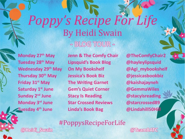 Poppy's Recipe For Life Blog Tour Graphic