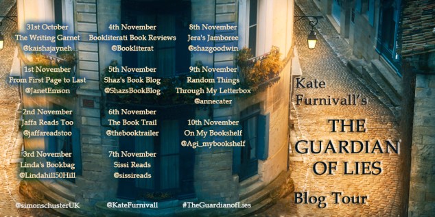 The Guardian of Lies Blog Tour Banner