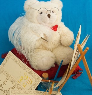 Mawson writer bear