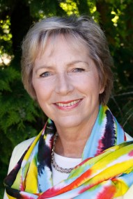 Author Photo Coloured Scarf