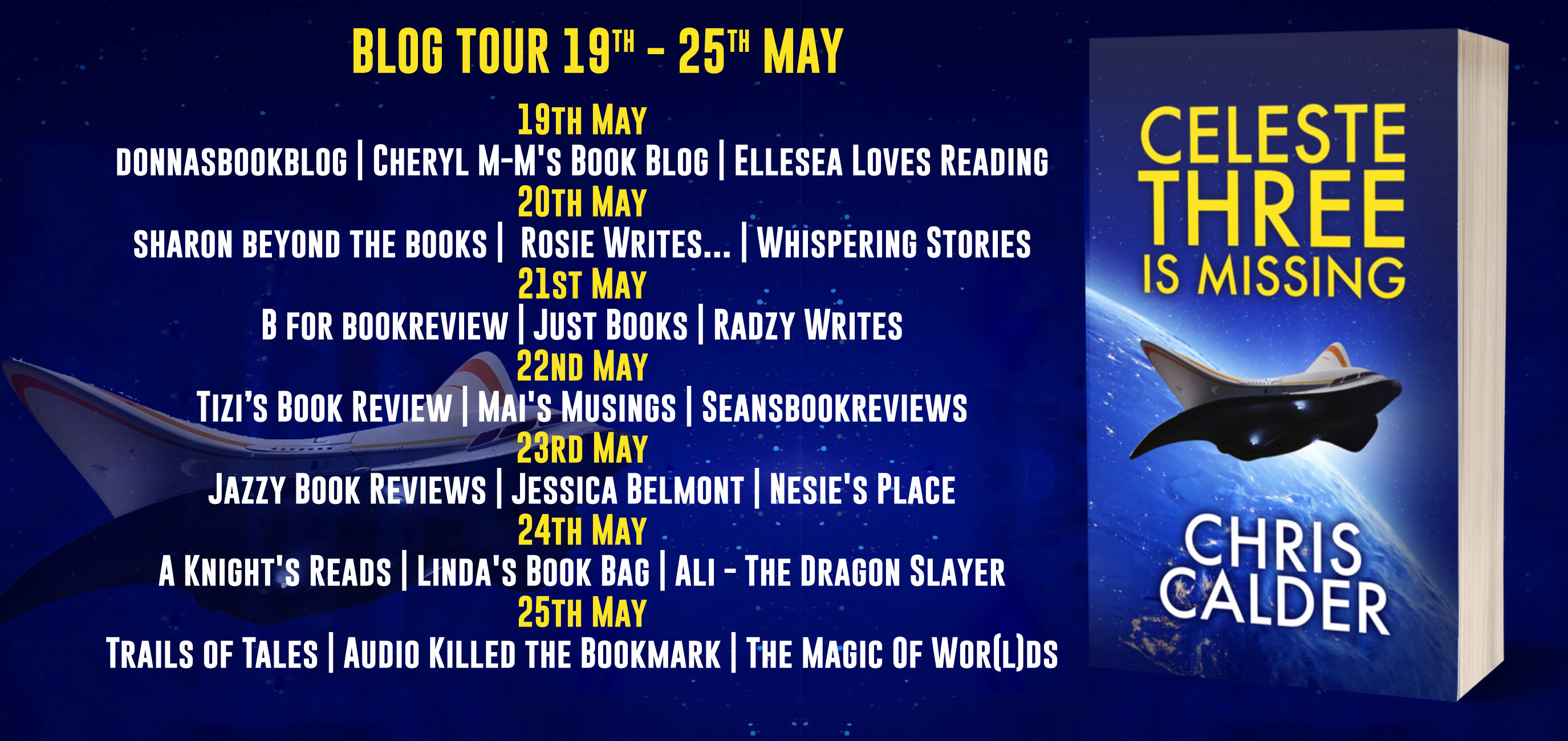 Celeste Three Is Missing Full Tour Banner