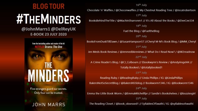 Blog tour Minders banner 3