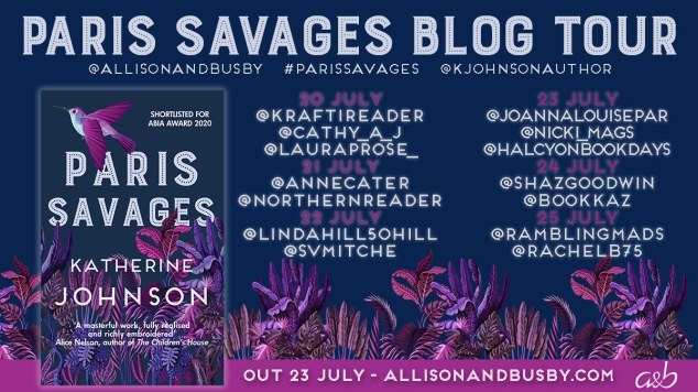 Paris Savages twitter blog tour